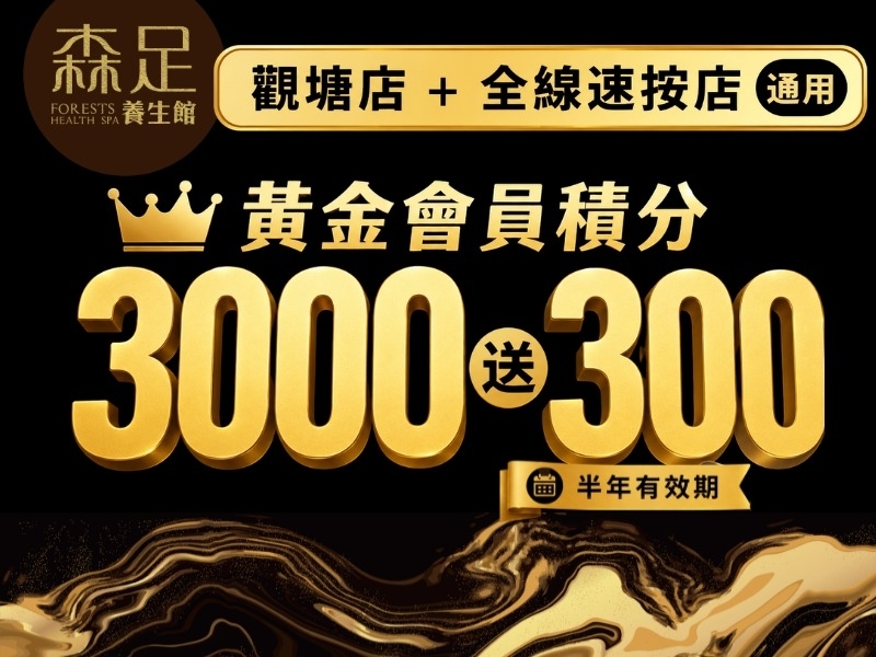 充值3000送300(黃金)